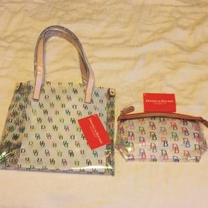 Dooney & Bourke Tote/Cosmetic Bag